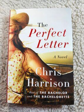 The Perfect Letter Chris Harrison Hardcover 1st Edition 2015 Dey St Novel DJ
